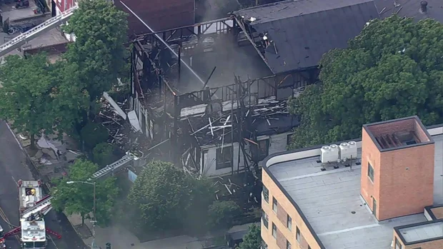 Bushwick Church Fire in Brooklyn: Historic Building Destroyed as FDNY Battles Major Blaze